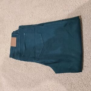 JUDY BLUE Teal Women's Cropped Jeans Sz 13